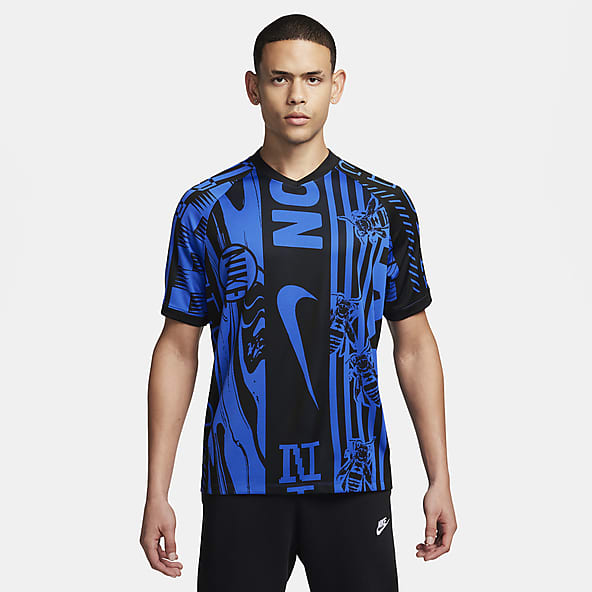 Black nike soccer training shirt store